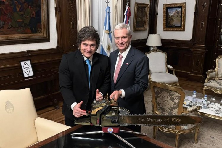 <p>Presidente electo de Chile se reúne Milei y su equipo económico</p>