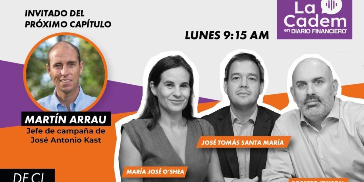 <p>La Cadem en DF | Análisis del triunfo de Kast junto a su jefe de campaña Martín Arrau</p>