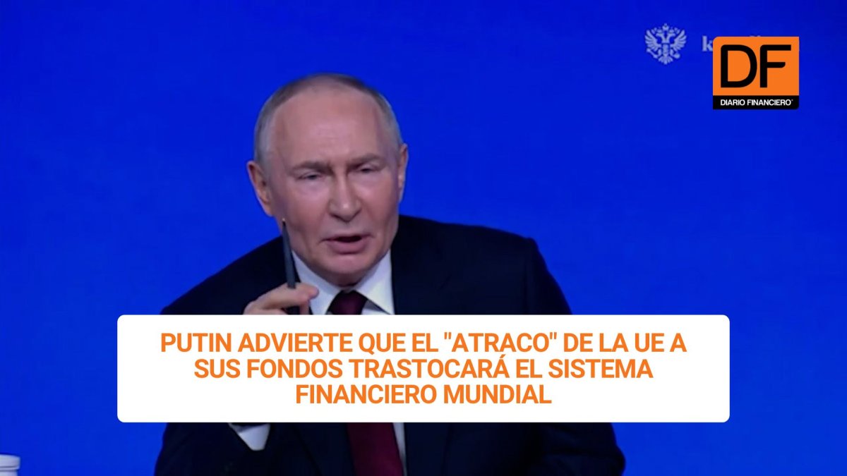 <p>Ahora en DF | Putin advierte que el "atraco" de la UE a sus fondos trastocará el sistema financiero mundial</p>
