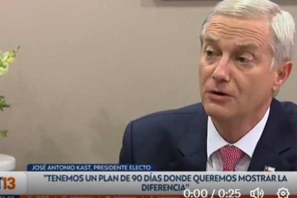 <p>José Antonio Kast aboga por los acuerdos: “Tenemos que respetar a la oposición”</p>
