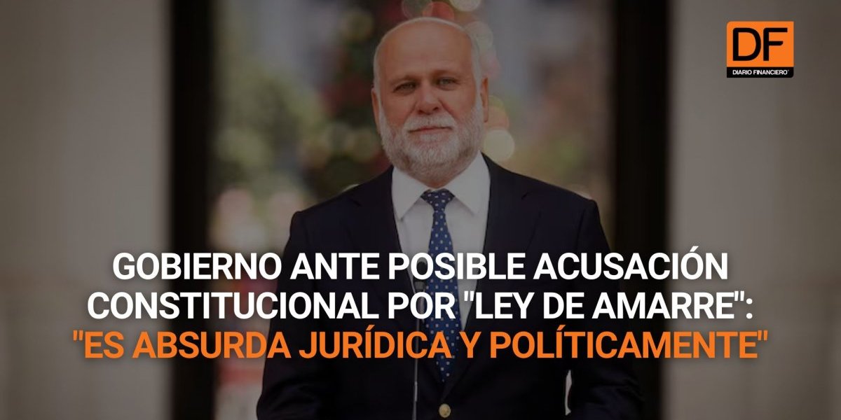 <p>Ahora en DF | Gobierno ante posible acusación constitucional por "ley de amarre": "Es absurda jurídica y políticamente"</p>