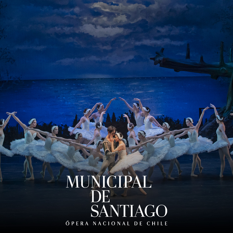 Ballet El Lago de los Cisnes. 9 Enero. T. Municipal de Santiago