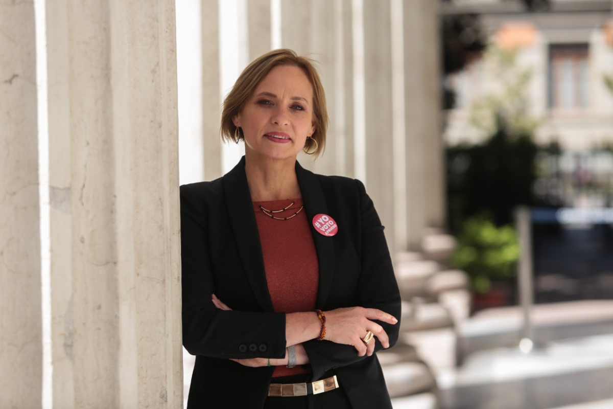 <p>Exsenadora Goic y exsubsecretario Weber arriban a "La Moneda chica" para reuniones con equipos de Kast</p>