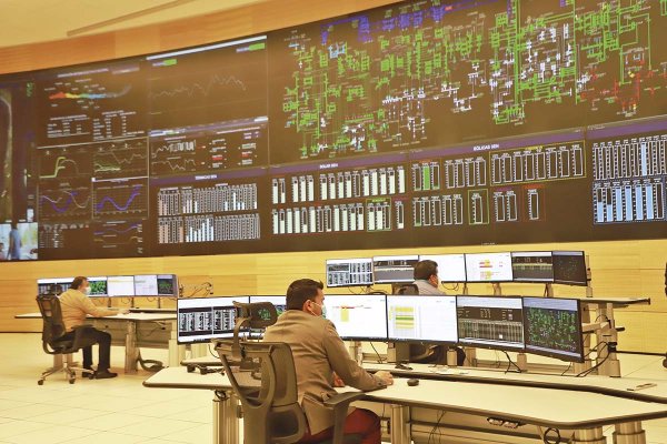 <p>Centro de despacho de carga del Coordinador Eléctrico. Foto: Julio Castro</p>