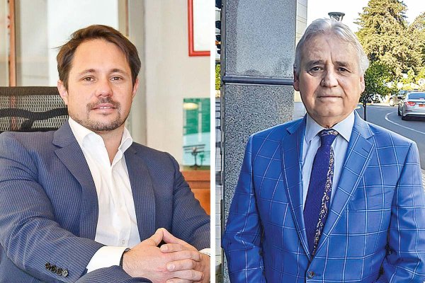 Jerónimo García, exgerente general de la Clínica Las Condes. Alejandor Gil, ex presidente de la Clínica Las Condes.