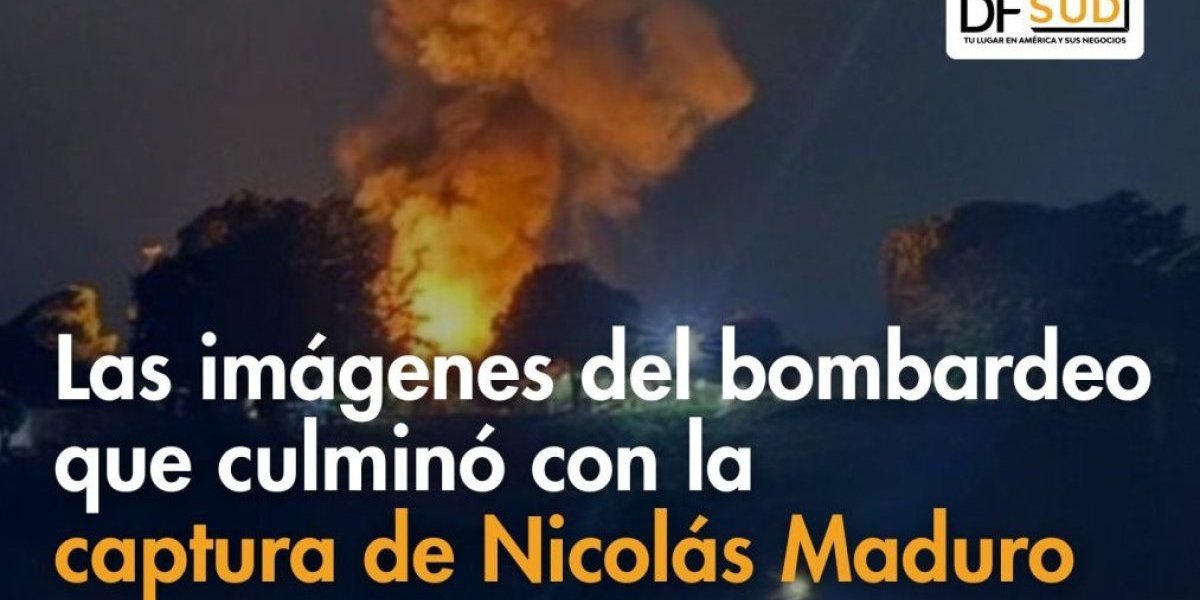 <p>Ahora en DF SUD | Las imágenes del bombardeo que culminó con la captura de Nicolás Maduro</p>