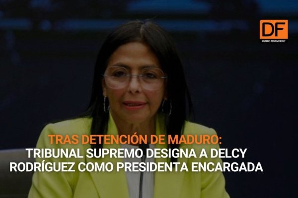 <p>Ahora en DF | Tras detención de Maduro: Tribunal Supremo designa a Delcy Rodríguez como presidenta encargada</p>