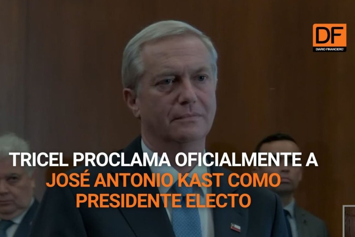 <p>Ahora en DF | Tricel proclama oficialmente a José Antonio Kast como Presidente electo</p>