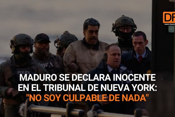 <p>Ahora en DF | Maduro se declara inocente en el tribunal de Nueva York: "No soy culpable de nada"</p>