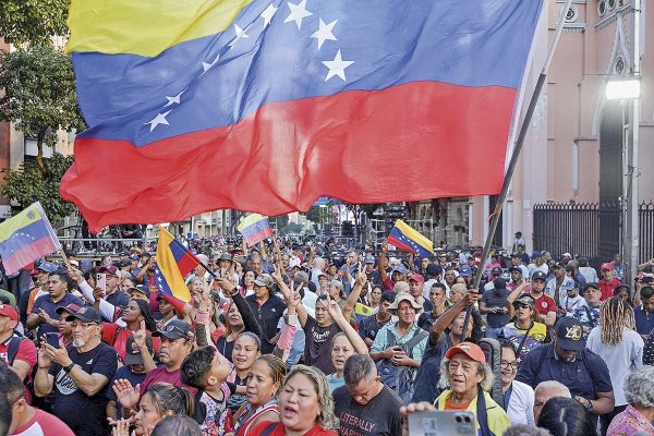 <p>Pese a la situación económica, en Venezuela hubo manifestaciones a partir de la captura de Maduro. Foto: Reuters</p>