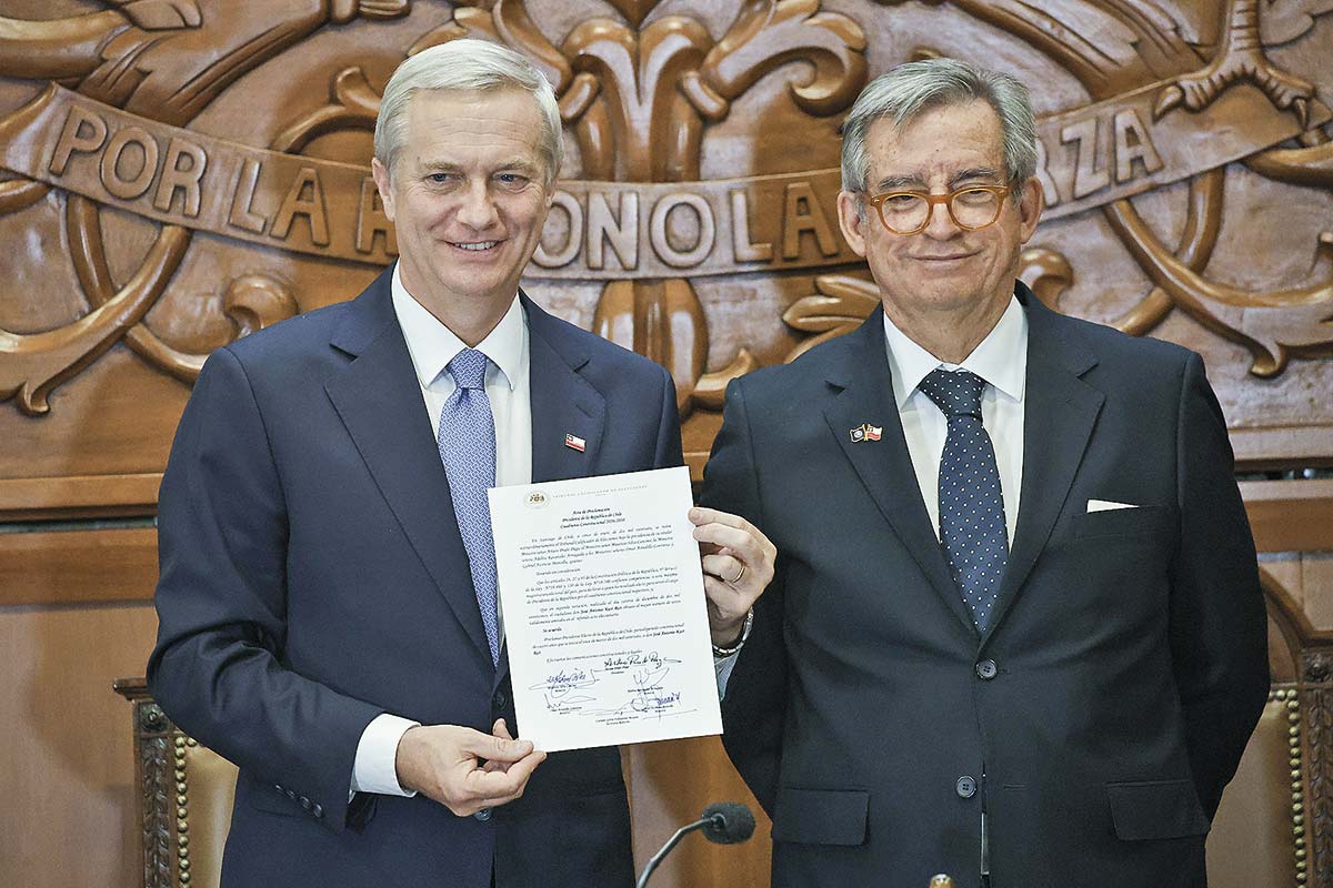 <p>José Antonio Kast fue declarado oficialmennte Presidente electo. Crédito: Aton.</p>