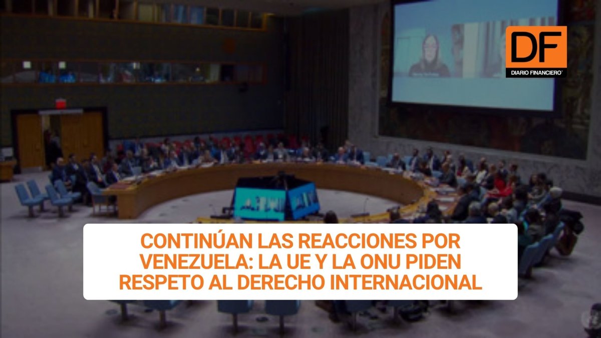 <p>Ahora en DF | Continúan las reacciones por Venezuela: La UE y la ONU piden respeto al Derecho Internacional</p>