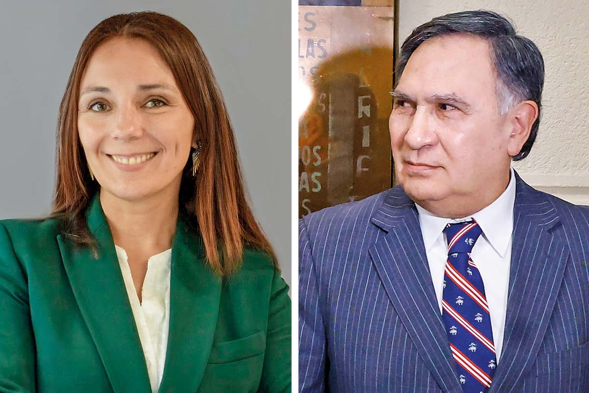 <p>Ivonne Bueno, abogada y socia de Habeas Data Consultores. Miguel Mellado, duputado e integrante de la Comisión de Hacienda.</p>