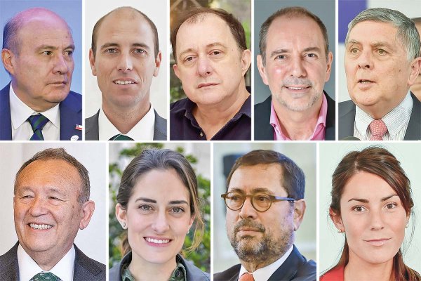 <p>Jorge Quiroz Hacienda. Martín Arrau Obras Públicas. Iván Poduje Vivienda. Louis de Grange Transportes. Claudio Alvarado Interior. José García Ruminot Segpres. María Jesús Wulf Desarrollo Social. Francisco Pérez Mackenna Cancillería. María Paz Arzola Educación. Fotos: Verónica Ortíz y Julio Castro</p>