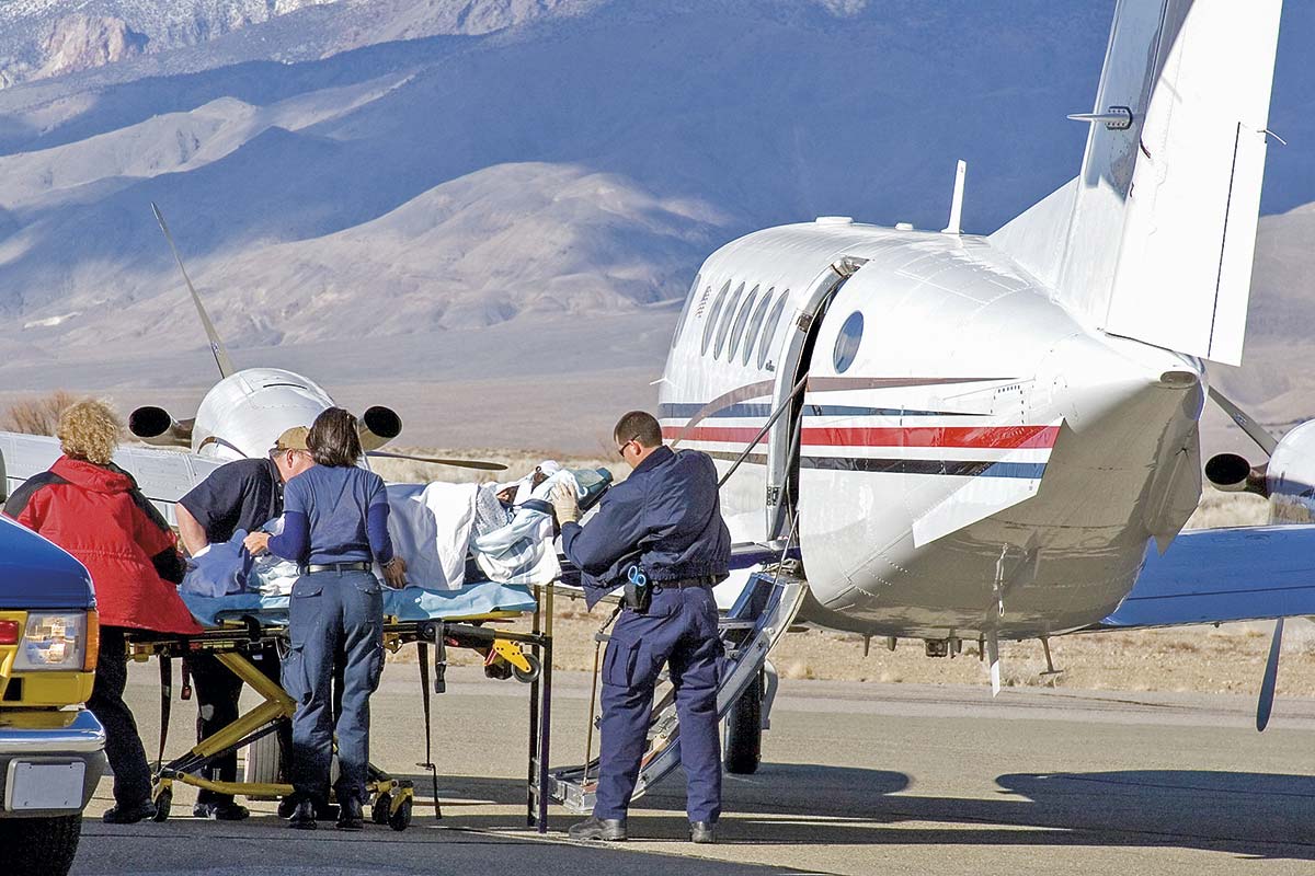 <p>Los aviones ambulancias son un servicio esencial en el sistema de salud. </p>