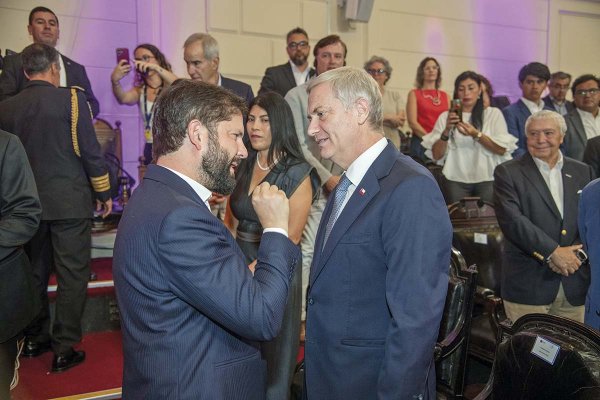 El Presidente Gabriel Boric y el Presidente electo José Antonio Kast coincidieron en la inauguración del evento. Fotos: Congreso Futuro