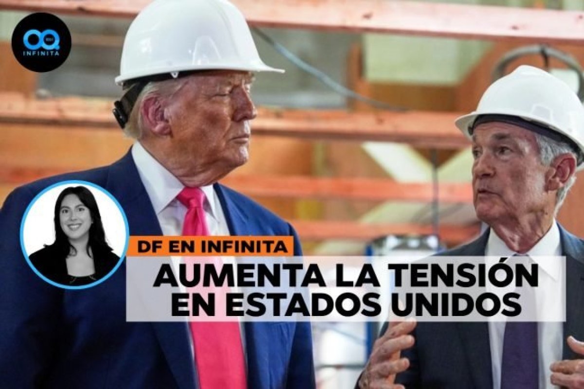 <p>DF en Infinita | La inédita persecución penal de Trump al presidente de la Reserva Federal</p>