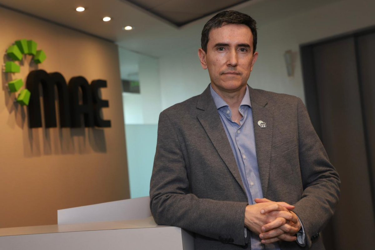 <p>Gonzalo Moyano Gortázar, gerente general de MAE.</p>