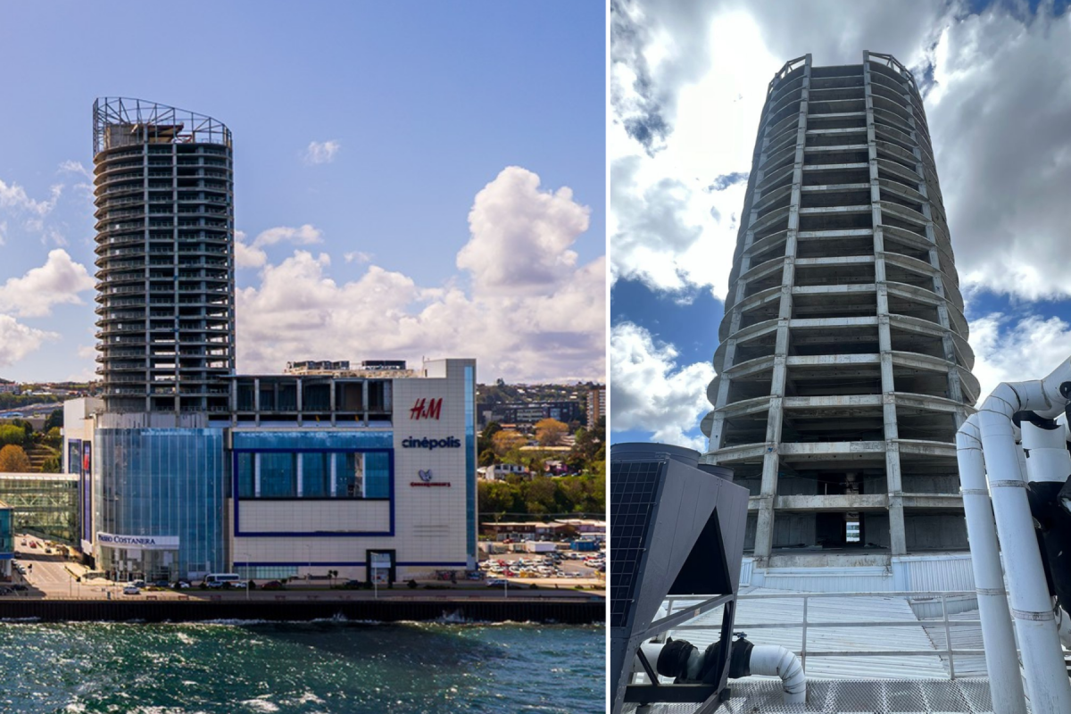 <p>Pasmar, de Jack Mosa, retoma construcción de emblemática Torre Costanera en Puerto Montt y sella acuerdo con Hilton para operar hotel</p>