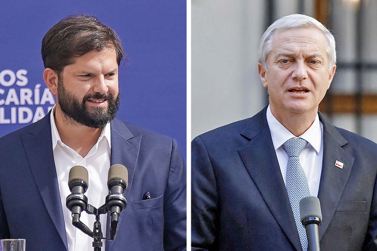 <p>La reunión entre ambos se extendió por algo más de una hora y media. Foto: Presidencia y Reuters</p>