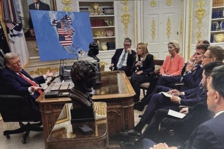 Venezuela pide una acción "simbólica" en redes sociales tras un post de Trump con un mapa regional pintado de la bandera de EEUU