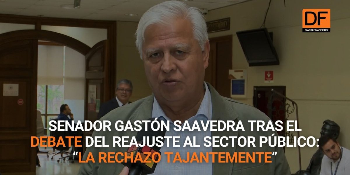 <p>Ahora en DF | Senador Gastón Saavedra tras el debate del reajuste al sector público: “La rechazo tajantemente”</p>