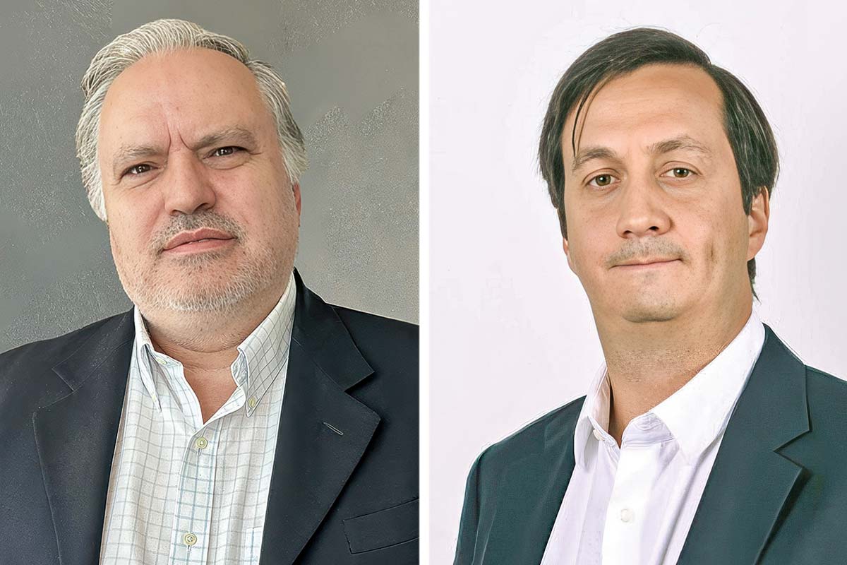 <p>Los nuevos gerentes generales de SAAM y Vapores que asumen con el rebaraje en las filiales de Quiñenco</p>