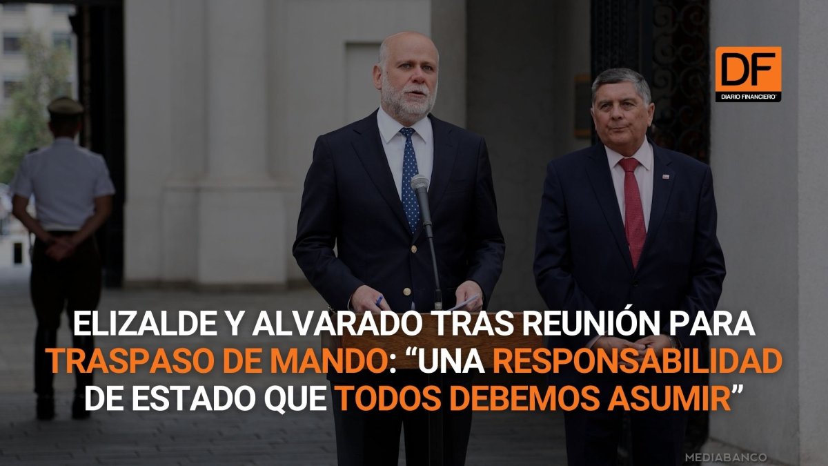 <p>Ahora en DF | Elizalde y Alvarado tras reunión para traspaso de mando: “Una responsabilidad de Estado que todos debemos asumir”</p>