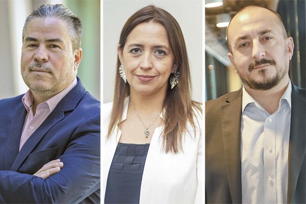 <p>Víctor Villalón, exsubdirector de Fiscalización del SII. Carolina Saravia, directora (s) de Impuestos Internos. Ricardo Pizarro, Defensor Nacional del Contribuyente. Fotos: Verónica Ortíz y Julio Castro</p>