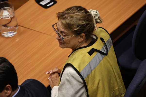 <p>Este martes se desarrolla el segundo día de control de detención y formalizacion por parte del Septimo Juzgado de Garantia de Santiago. Foto: Aton Chile</p>