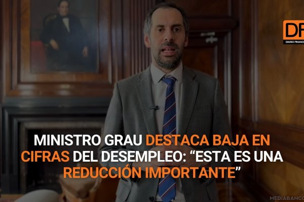 <p>Ahora en DF | Ministro Grau destaca baja en cifras del desempleo: “Esta es una reducción importante”</p>
