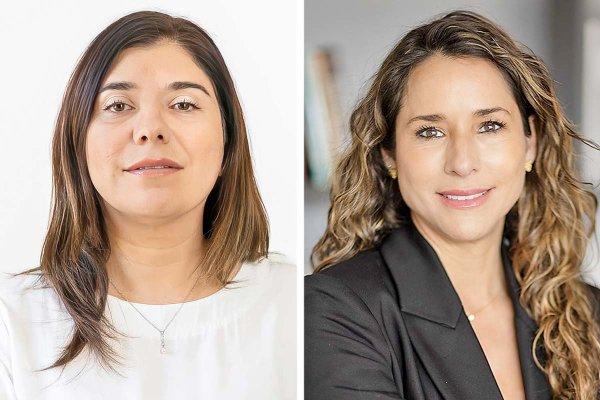 La presidenta de la Asociación de AFP, Paulina Yazigi. La investigadora de Libertad y Desarrollo, Ingrid Jones.