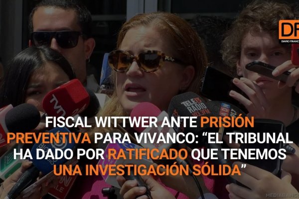 <p>Ahora en DF | Fiscal Wittwer ante prisión preventiva para Vivanco: “El tribunal ha dado por ratificado que tenemos una investigación sólida”</p>