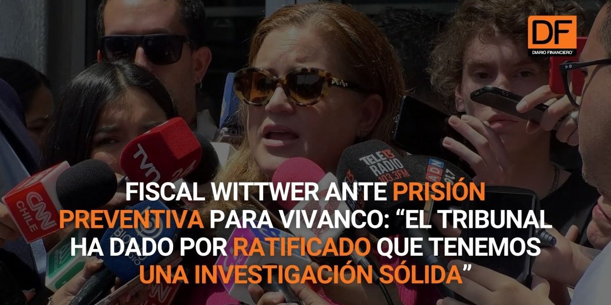 <p>Ahora en DF | Fiscal Wittwer ante prisión preventiva para Vivanco: “El tribunal ha dado por ratificado que tenemos una investigación sólida”</p>