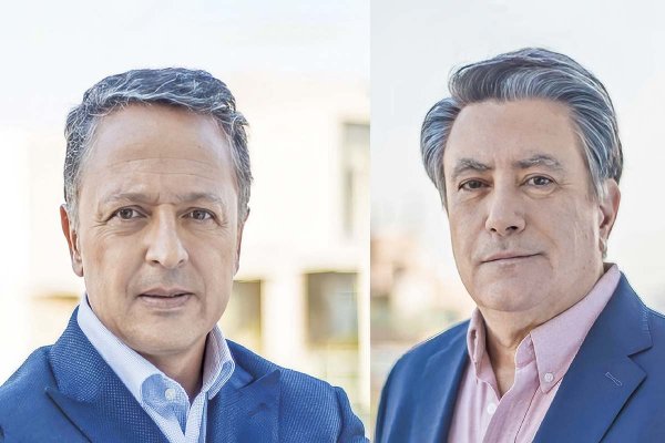 <p>Iván Muñoz y Andrés Villaseca, socios de Urbano Proyectos.</p>