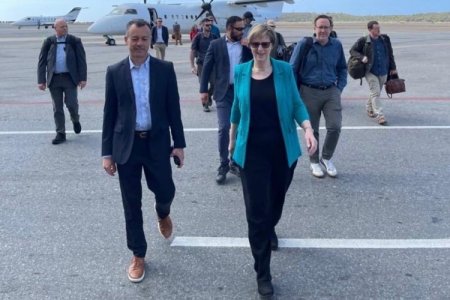 Encargada de Negocios de EEUU llega a Caracas y se reúne con canciller venezolano