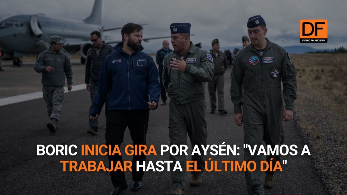 <p>Ahora en DF | Boric inicia gira por Aysén: "Vamos a trabajar hasta el último día"</p>