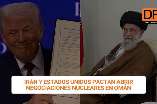 <p>Ahora en DF | Irán y Estados Unidos pactan abrir negociaciones nucleares en Omán</p>