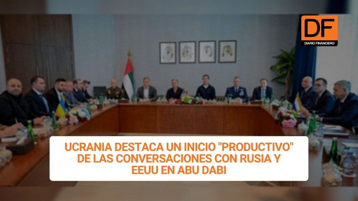 <p>Ahora en DF | Ucrania destaca un inicio "productivo" de las conversaciones con Rusia y EEUU en Abu Dabi</p>