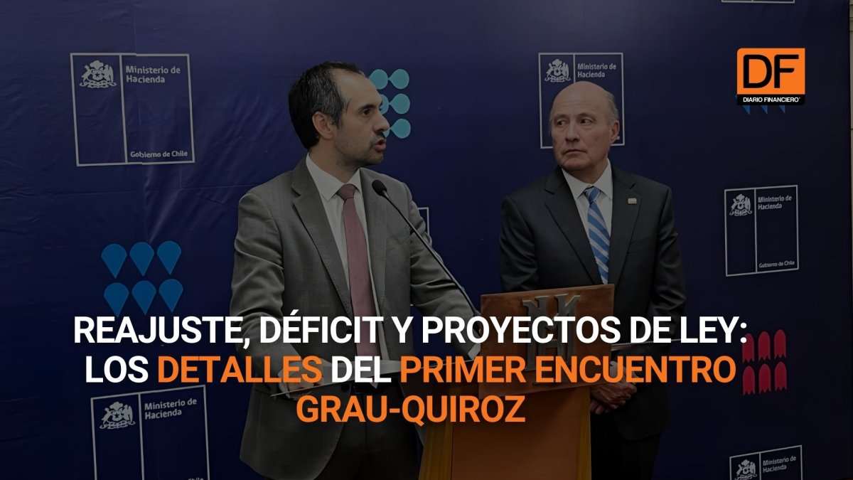<p>Ahora en DF | Reajuste, déficit y proyectos de ley: los detalles del primer encuentro Grau-Quiroz</p>