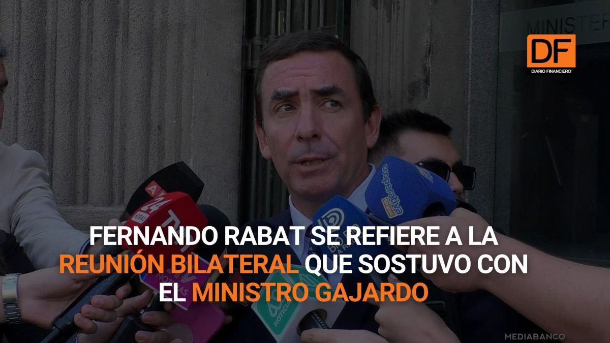 <p>Ahora en DF | Fernando Rabat se refiere a la reunión bilateral que sostuvo con el ministro Gajardo</p>