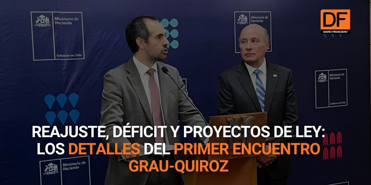 <p>Ahora en DF | Reajuste, déficit y proyectos de ley: los detalles del primer encuentro Grau-Quiroz</p>