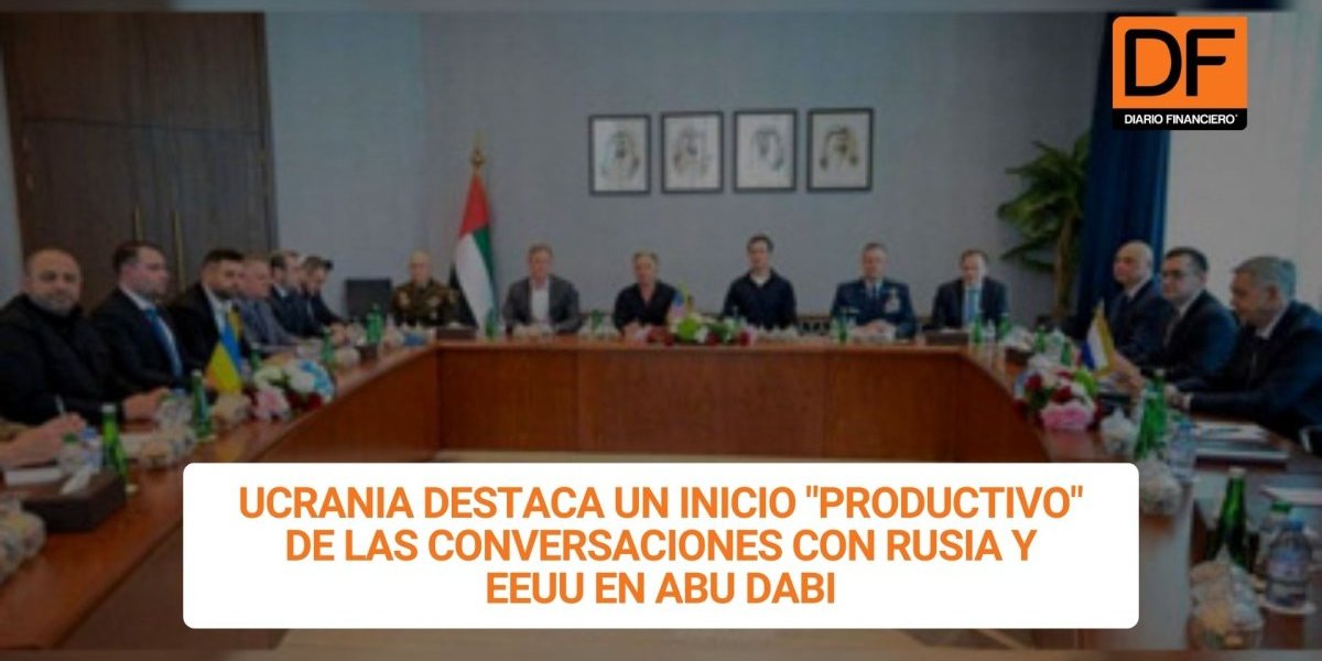 <p>Ahora en DF | Ucrania destaca un inicio "productivo" de las conversaciones con Rusia y EEUU en Abu Dabi</p>