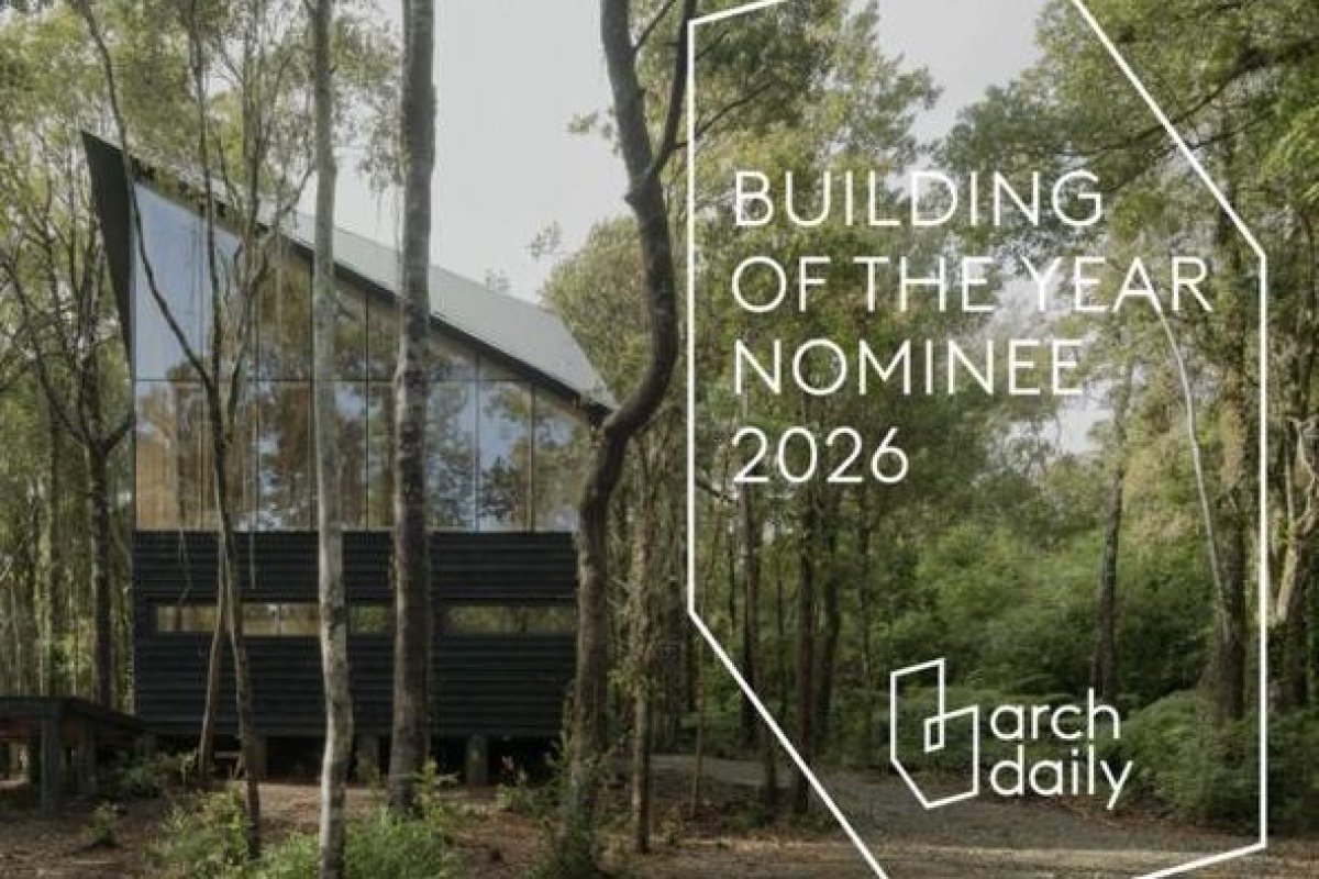 <p>La casa de madera hecha por un chileno que compite por el Edificio del Año de ArchDaily</p>