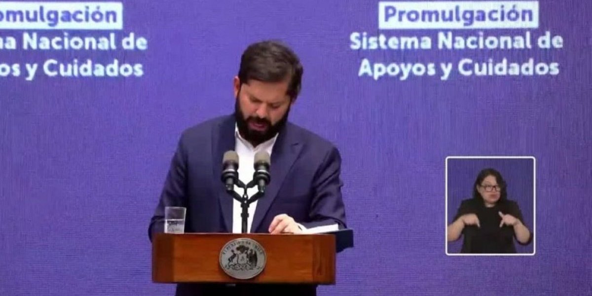 <p>Ahora en DF | Boric pide a la UDI aprobar sala cuna antes del fin de su mandato: "Si quieren sáquense ustedes la foto"</p>