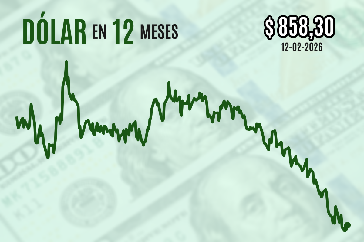 <p>Dólar cierra al alza cerca de $ 860 en medio de fuertes caídas de los metales y de la renta variable global</p>