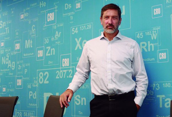 <p>Erik Heimlich, de CRU, ante alza del cobre: “Este no es un precio que pueda subir indefinidamente, pero hay una escasez estructural”</p>