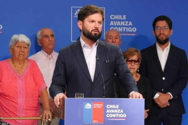 <p>Ahora en DF | Boric por reforma de pensiones: “Estoy profundamente orgulloso”</p>