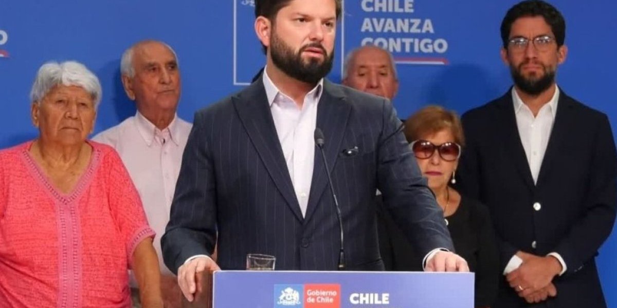 <p>Ahora en DF | Boric por reforma de pensiones: “Estoy profundamente orgulloso”</p>