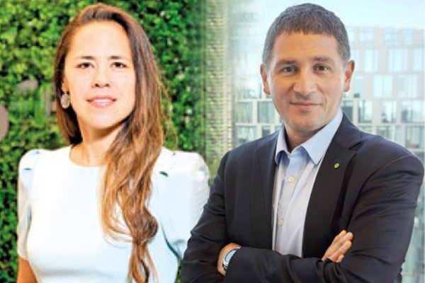 <p>María Francisca Yáñez, directora de empresas; Martín Cabrera, socio líder de IA, Ingeniería y Datos en Deloitte.</p>